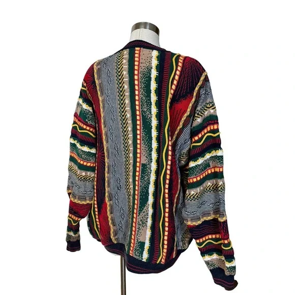 Coogi Mens Sweater -Missing Tag- Cotton Colorful - XL/XXL - Picture 5 of 10